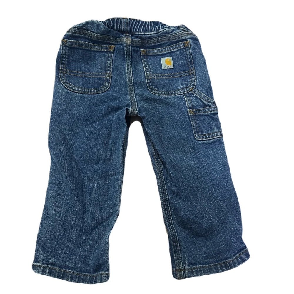 Size 18 M Carhartt Toddlers Classic Blue Jeans